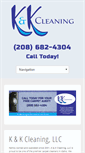 Mobile Screenshot of kkcleaning.com